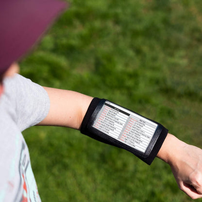 QB Playbook Wristband for Adult and Youth