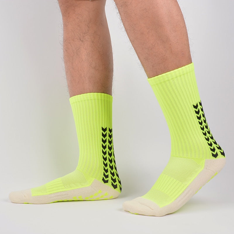 2021 Sports Socks Anti-Slip Football Socks Thickened Breathable Football Socks Men Women Outdoor Running Cycling calcetines